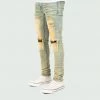 Tulones Bottoms Wrinkle Dust Jeans