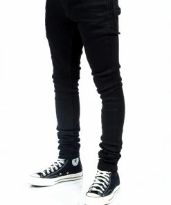 Tulones Black No Hole Jeans