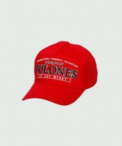Hats Red, Black, & White Tulones By Any Means Dad Hat