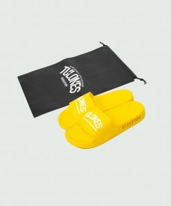 Yellow Tulones Staple Flip Flops Footwear
