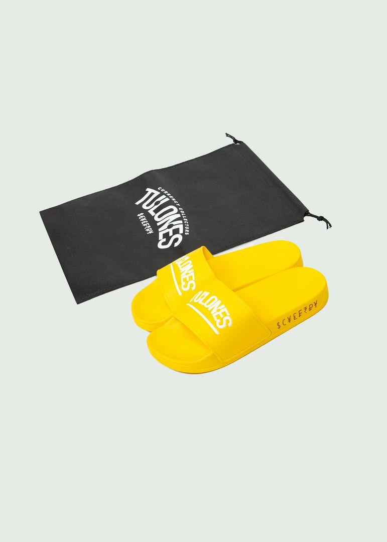 Yellow Tulones Staple Flip Flops Footwear