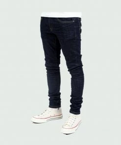 Tulones Blue Raw Denim Jeans Bottoms