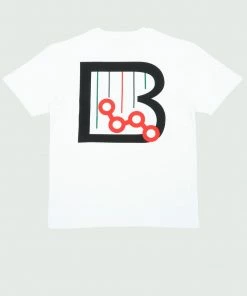 White & Red Tulones Trading Co T-Shirt Tops