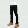 Tulones Black New Style Cargo Pants Denim