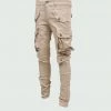 Tulones Khaki Big Pocket Cargo Jeans Bottoms
