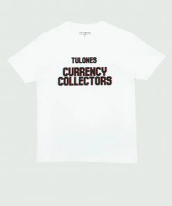 White Tulones Glitch T-Shirt