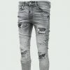 Tulones Bottoms Grey Wash “Franc” Jeans