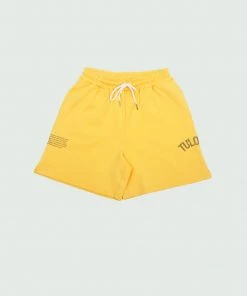 Yellow Monotone Tulones Shorts