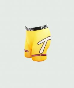 Tulones Accessories Yellow T Underline Double Logo Briefs