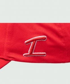Red Tulones Staple Logo Dad Hat Hats