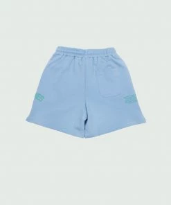 Sky Blue Monotone Tulones Shorts