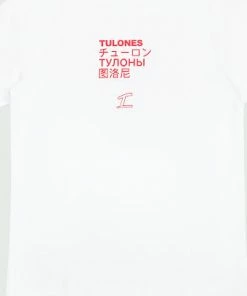 Tops White & Red Tulones Translation T- Shirt