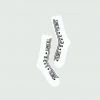 Tulones White Currency Collector Currency Symbol Socks