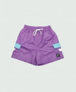 Tulones Purple Cargo Shorts