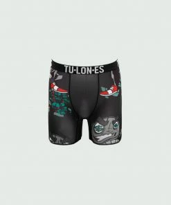 Tulones Accessories Black Coin Man Abstract Art Briefs