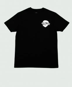 Tops Black & White Tulones See Through Benji Head T-Shirt