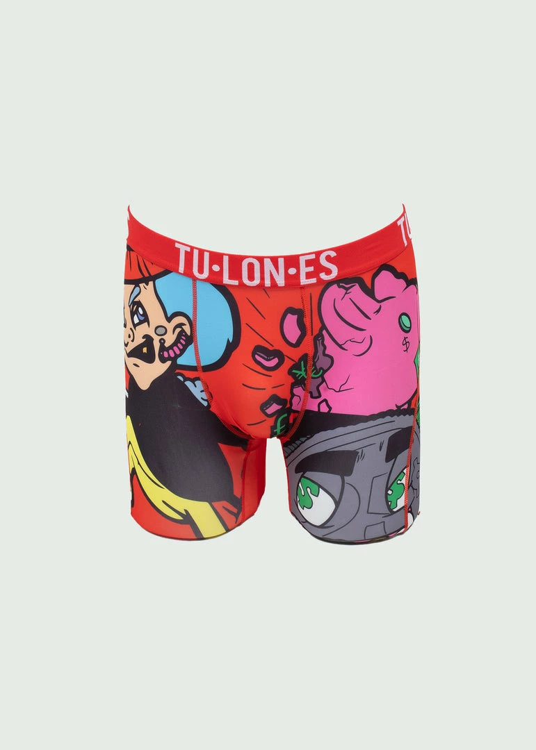 Tulones Accessories Red Benji & Coin Man Robbery Briefs