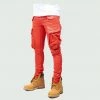 Tulones Red Big Pocket Cargo Pants