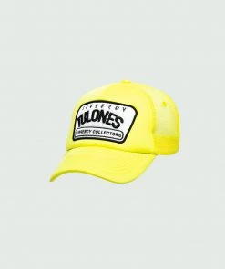 Yellow Tulones Currencies Patch Trucker