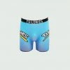 Blue Tulones Double Arch Logo Briefs