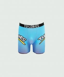 Blue Tulones Double Arch Logo Briefs