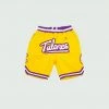 Yellow & Purple Tulones Basketball Shorts