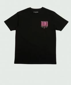 Black & Pink Tulones Box Design