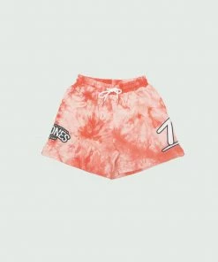Tulones Red Tie Dye Shorts