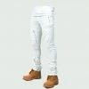 Tulones Denim White New Style Cargo Pants