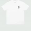 Tulones White & Black T Underline High Fashion T-Shirt Tops