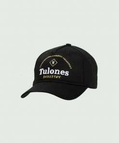Hats Black & Yellow Tulones International Currency Collectors Dad Hat
