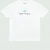 White & Blue Tulones Trading Co T-Shirt