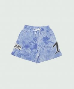 Tulones Sky Blue Tie Dye Shorts