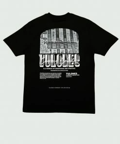 Tulones Tops Black Department Of Treasury T-Shirt