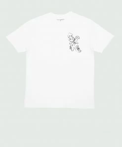 Tulones White & Black Currencies Scribble T-Shirt