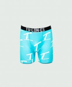 Tulones Underwear Blue T Underline All Over Briefs