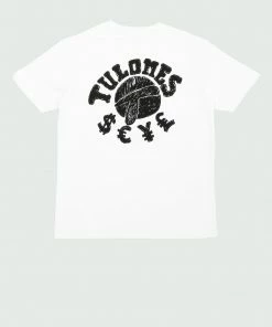 White & Black Tulones Currency Symbols T-Shirt