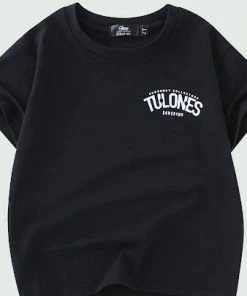 Black Tulones Childrens Short Set