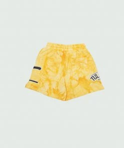 Tulones Yellow Tie Dye Shorts