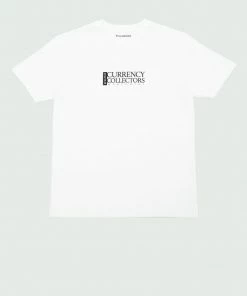 Tulones White & Black Currency Collector Worldwide T-Shirt