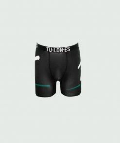 Tulones Accessories Black & Green T Underline Double Logo Briefs