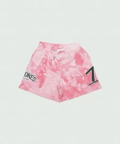 Tulones Pink Tie Dye Shorts