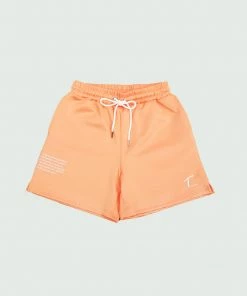 Tulones Peach T Underline Definition Track Shorts