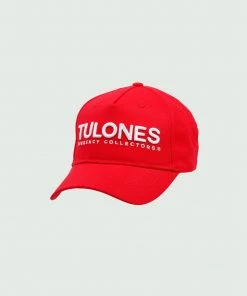 Red & White Tulones Currency Collectors Baseball Hat