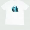 Tulones White & Blue Ben Frank T-Shirt