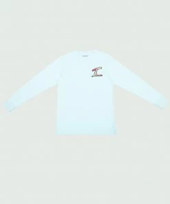 Tulones T-Shirts Sky Blue Currency Collectors Groovy Long Sleeve T-Shirt