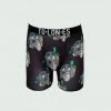 Tulones Black Coin Man Running Money Bag Briefs Accessories