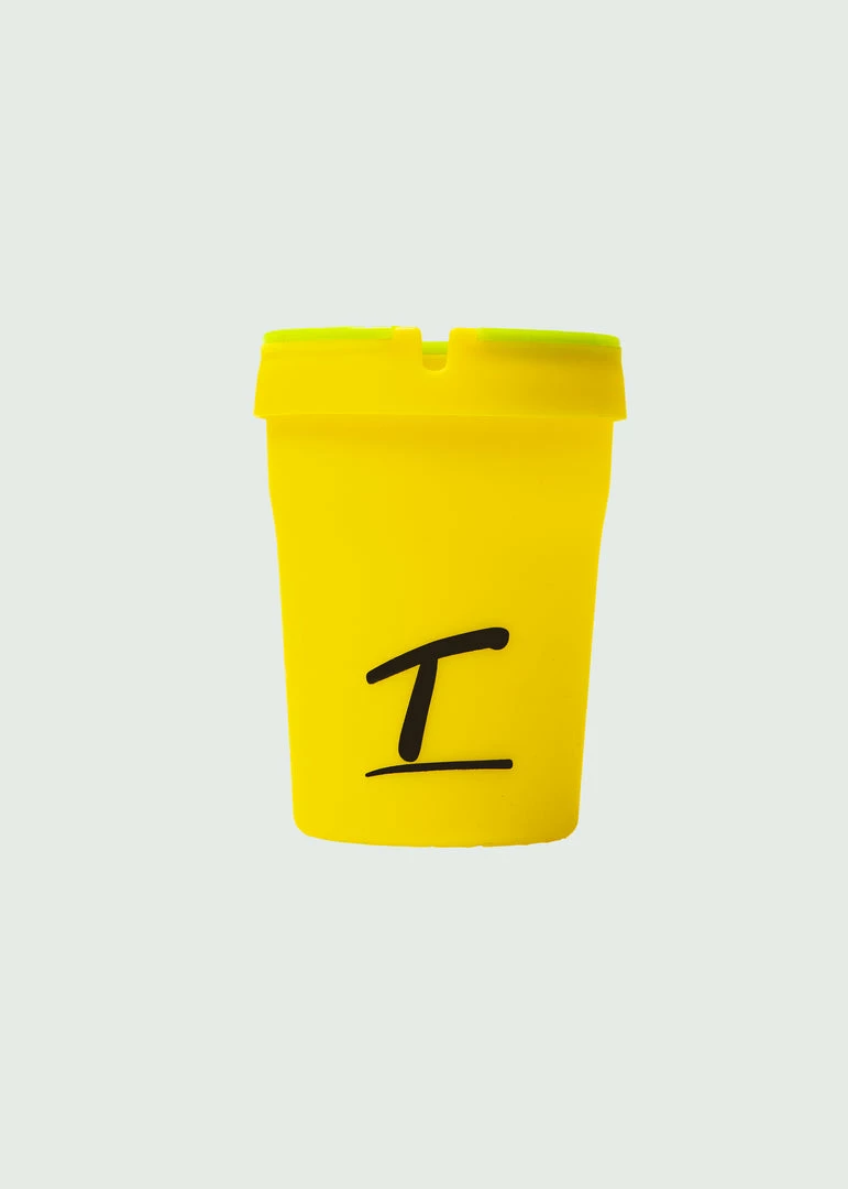 Tulones Yellow Car Ash Tray Accessories