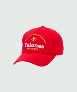 Red & Yellow Tulones International Currency Collectors Dad Hat