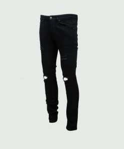 Tulones Black Two Hole Jeans